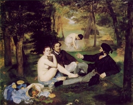 Desayuno sobre la hierba (Edouard Manet)