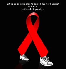 Aids day campaign