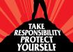 Take responsability protect yourself take a HIV test