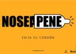 Noseapene. Exija su condón