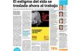 El estigma del sida se traslada ahora al trabajo (Metro, 30 noviembre 2007)