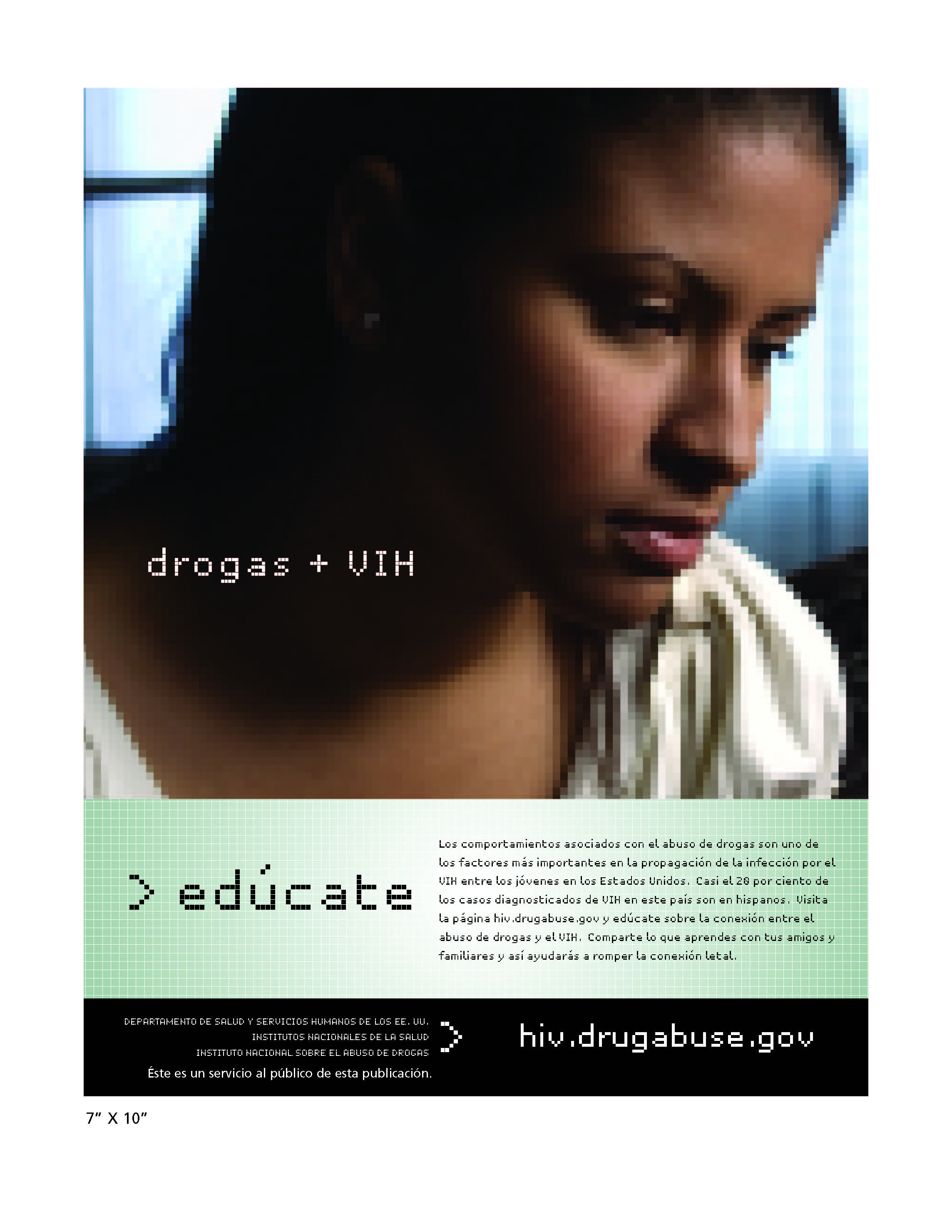 Drogas + VIH : edúcate. SIDA STUDI